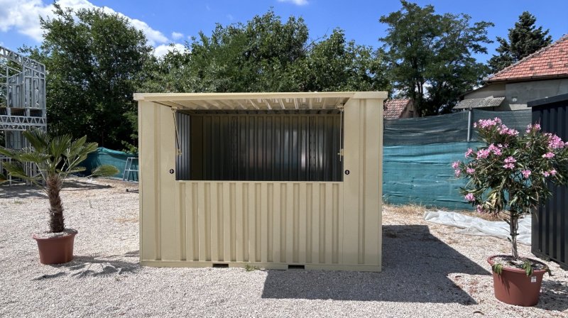 Büfékonténerek – amikor a rendezettség is érték