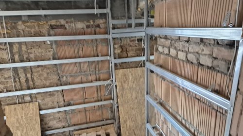 bontás nélküli lakás térleválasztás falpanellel