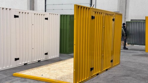 Gyors tárolási megoldás, lapraszerelet konténer