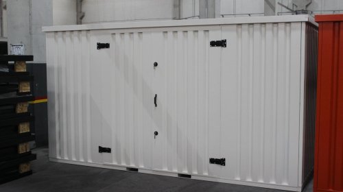 Könnyen bővíthető raktárkonténer